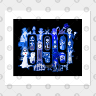 haunted mansion posters and art
